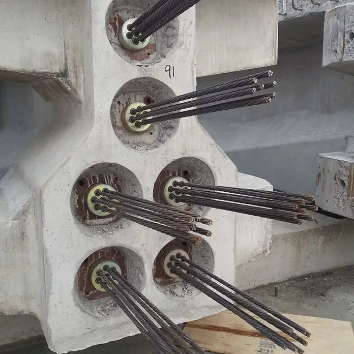 P.C Strand bundles