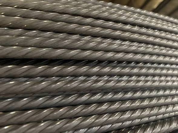PC Spiral Wire — straight rods bundle